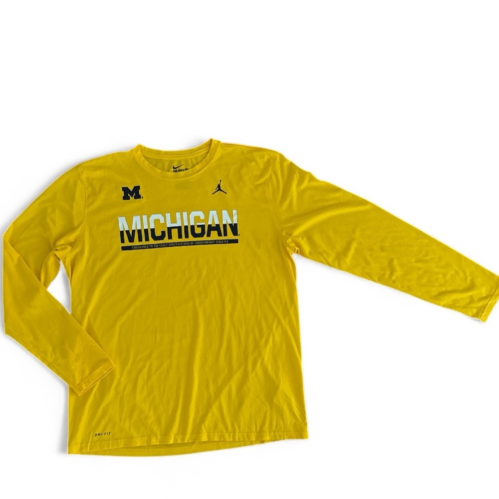 Michigan state University collegiate Nike Air Jordan Mens Shirt
